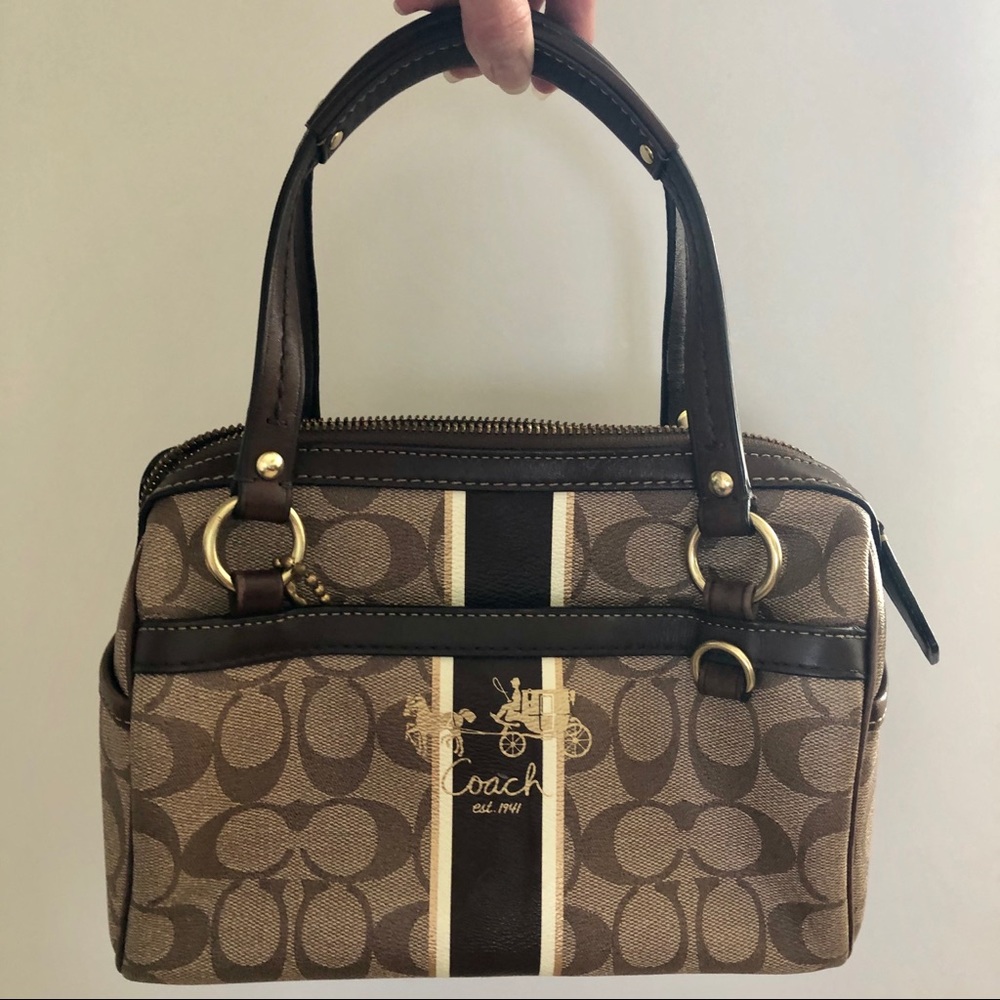 Brown Coach purse